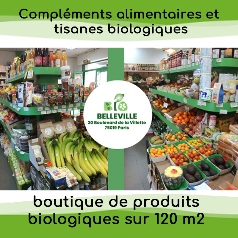 Bio Marché Belleville 75019 Paris