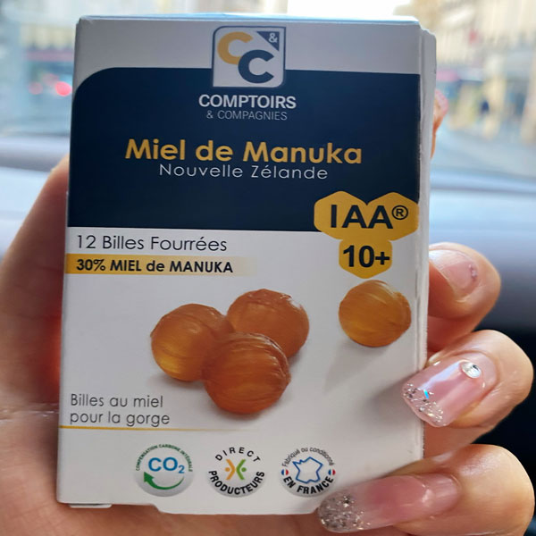 Pastille au miel de Manuka