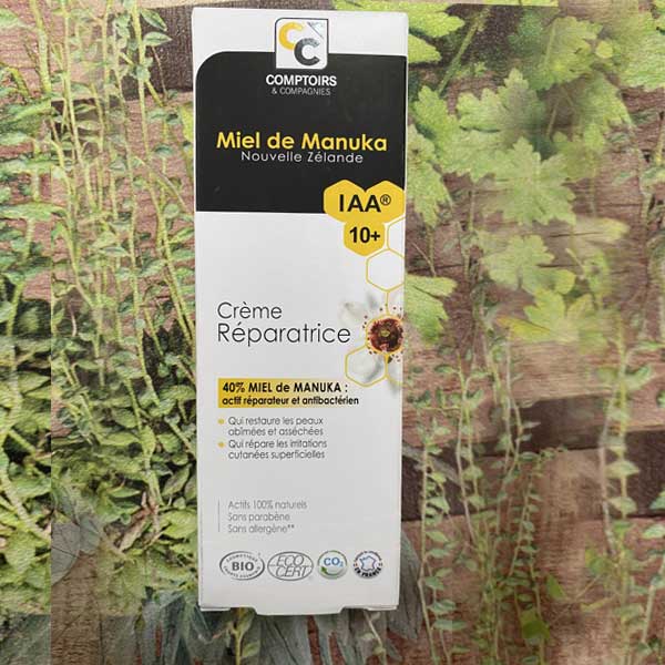 Crème réparatrice au miel de manuka