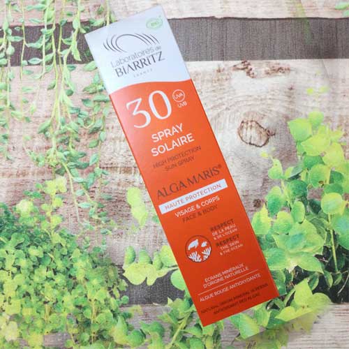 Spray Solaire SPF30 certifié BIO