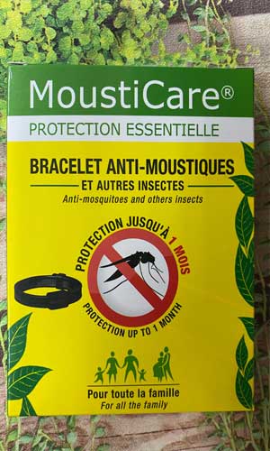 Bracelet anti-moustique
