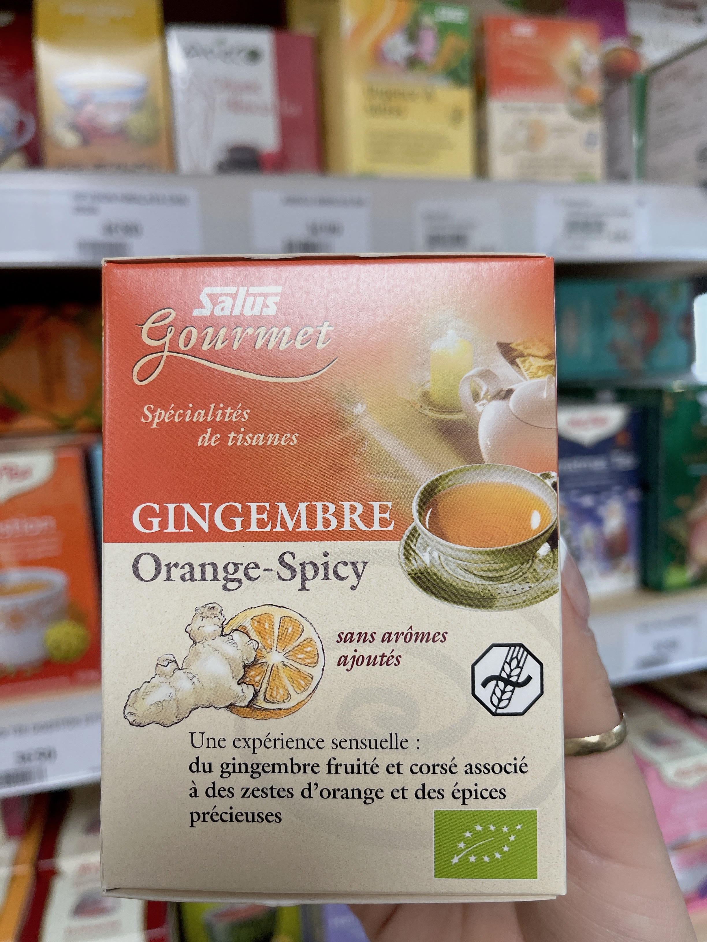 Tisane Gingembre Orange Spicy