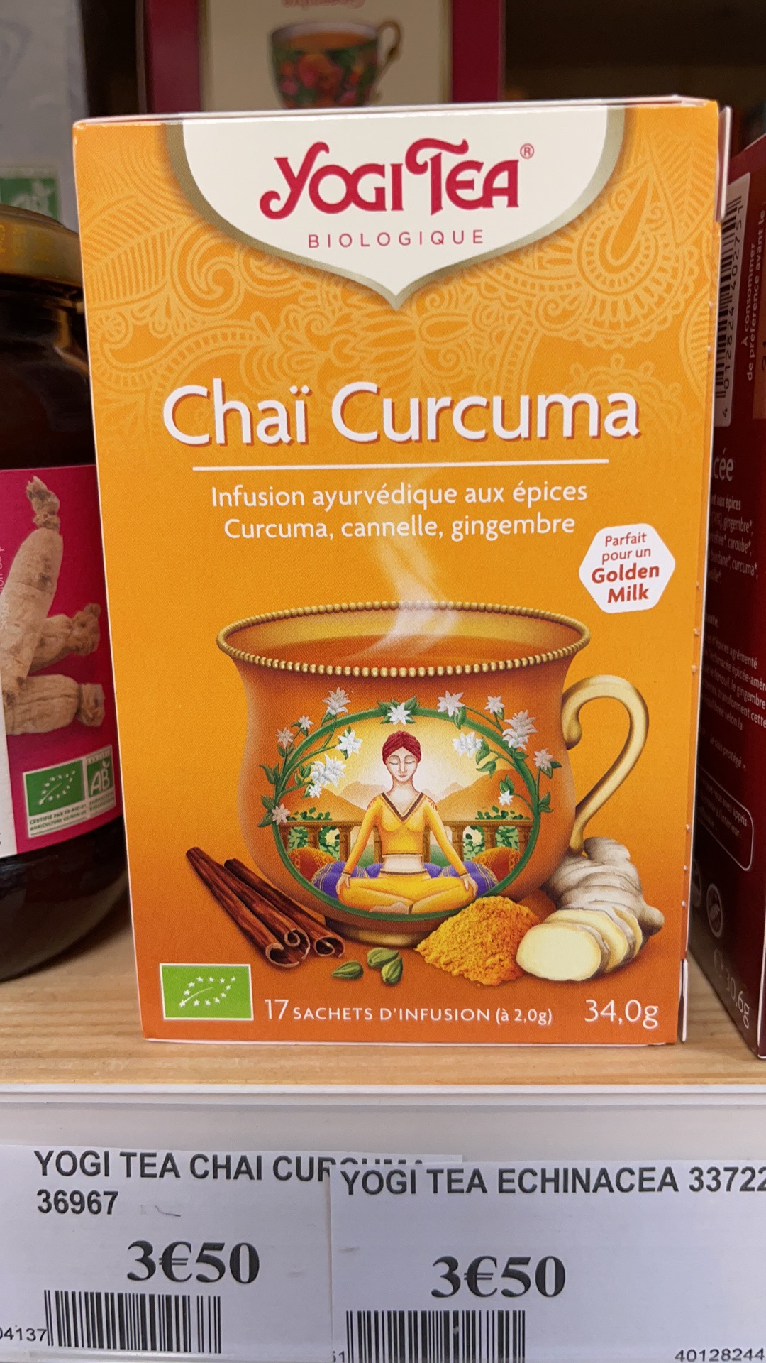 Tisane, Yogi Tea, Chai Curucma