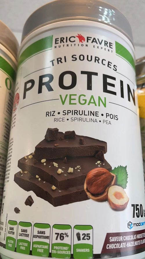 Protein Vegan: Riz Spiruline Chocolat