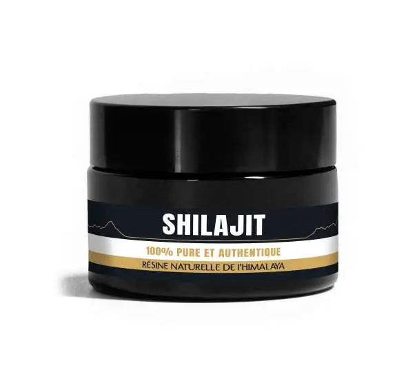 Shilajit Himalaya résine pure et naturelle 50g