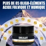 Shilajit pure résine naturelle avec 85 oligo-éléments