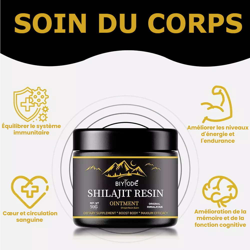 50g de pure résine Shilajit himalayenne organique