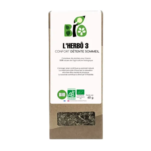 Herbo3 -UGS : 3701554302769 L'Herbô 3 Confort Détente Sommeil