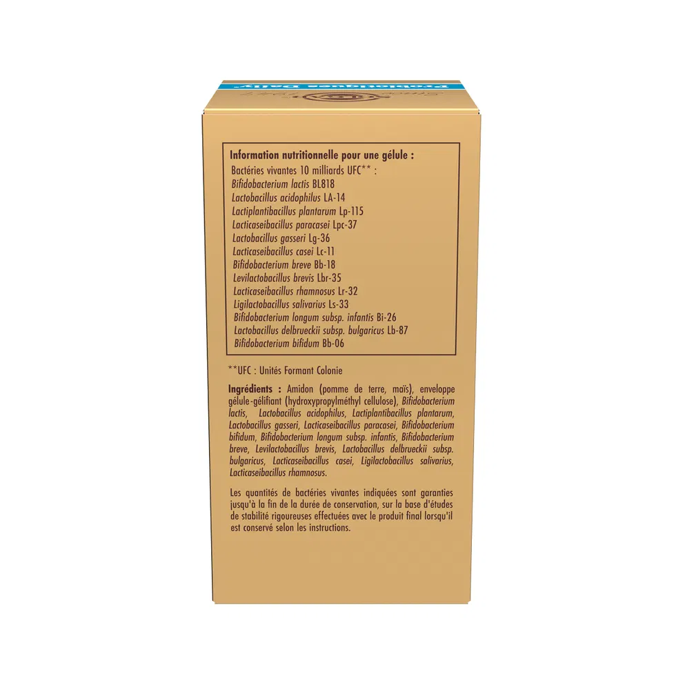 Solgar probiotique daily 30 gélules ugs 8000300439847